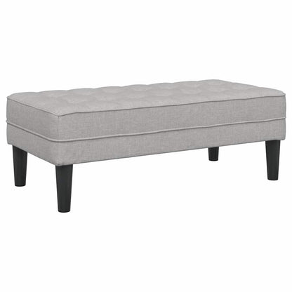 Set di divani 2 pcs Grigio nuvola 173 x 131 x 67 cm Tessuto