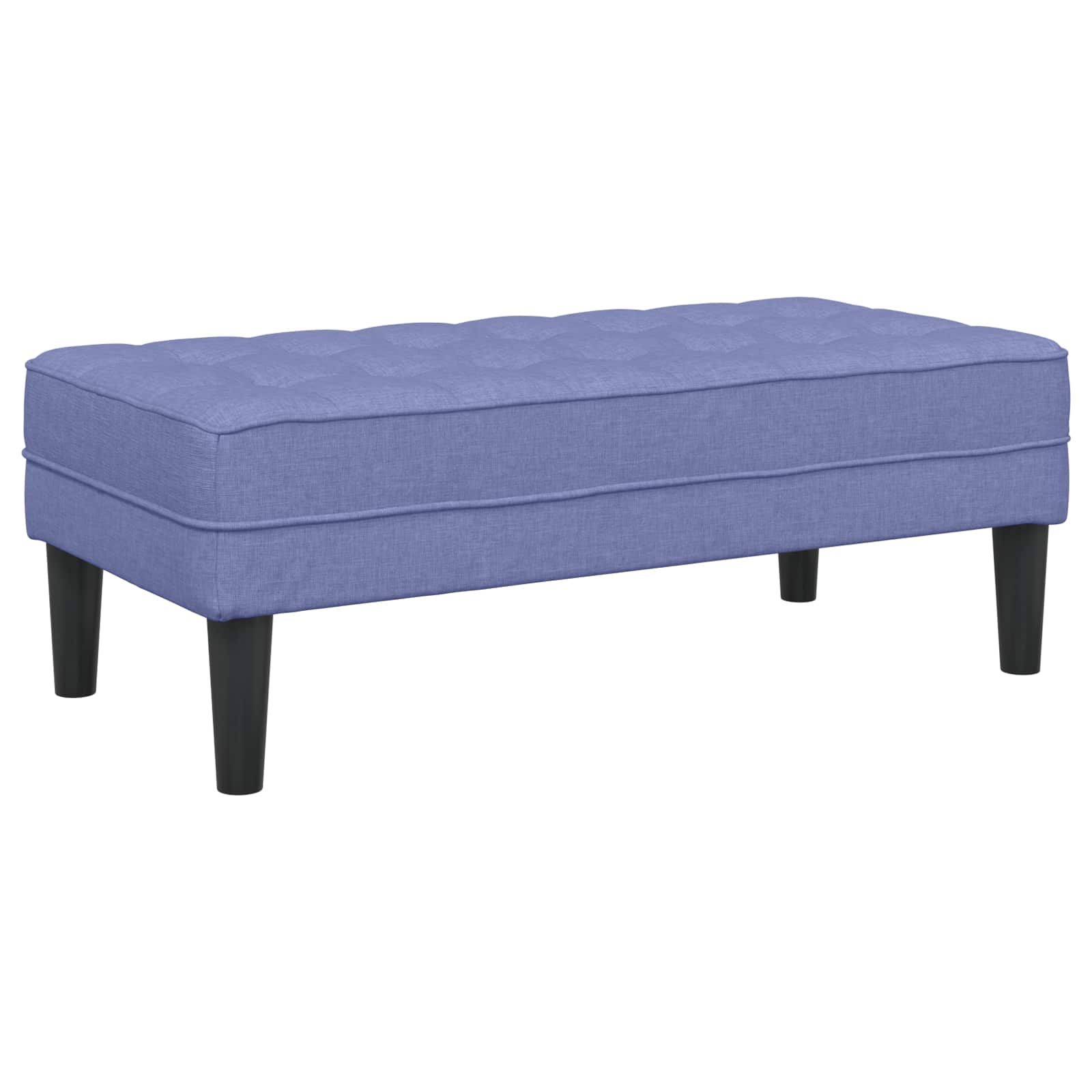 Set di divani con cuscino 2 pcs Blu jeans Poliestere | homemem39