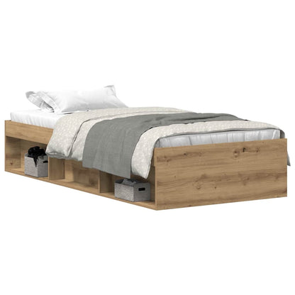 Giroletto senza Materasso Rovere Artigianale 75x190 cm | homemem39