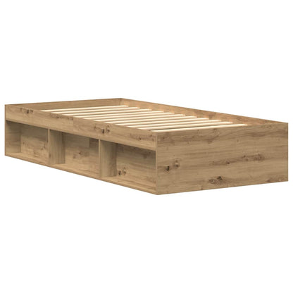 Giroletto senza Materasso Rovere Artigianale 75x190 cm | homemem39
