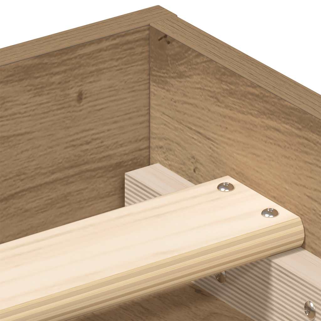 Giroletto senza Materasso Rovere Artigianale 75x190 cm | homemem39