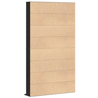 Mobile per CD Rovere Nero 101 x 23 x 177,5 cm Legno multistrato | homemem39