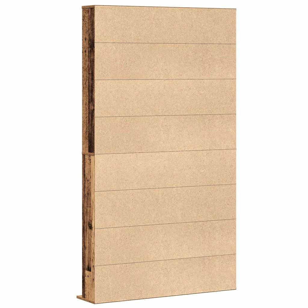 Mobile per CD con lo scaffale Legno vecchio 101 x 23 x 177,5 cm | homemem39