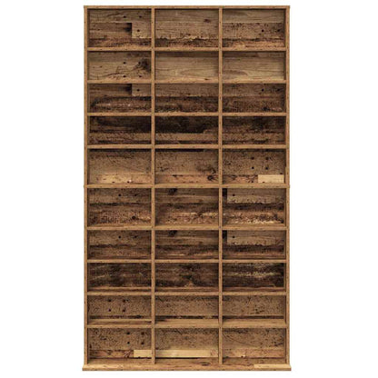 Mobile per CD con lo scaffale Legno vecchio 101 x 23 x 177,5 cm | homemem39