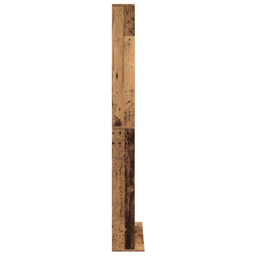 Mobile per CD con lo scaffale Legno vecchio 101 x 23 x 177,5 cm | homemem39