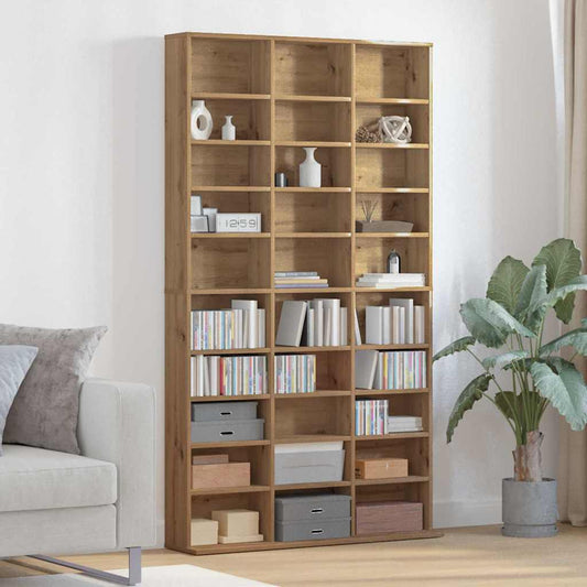 Mobile per CD Rovere artigianale 101 x 23 x 177,5 cm | homemem39