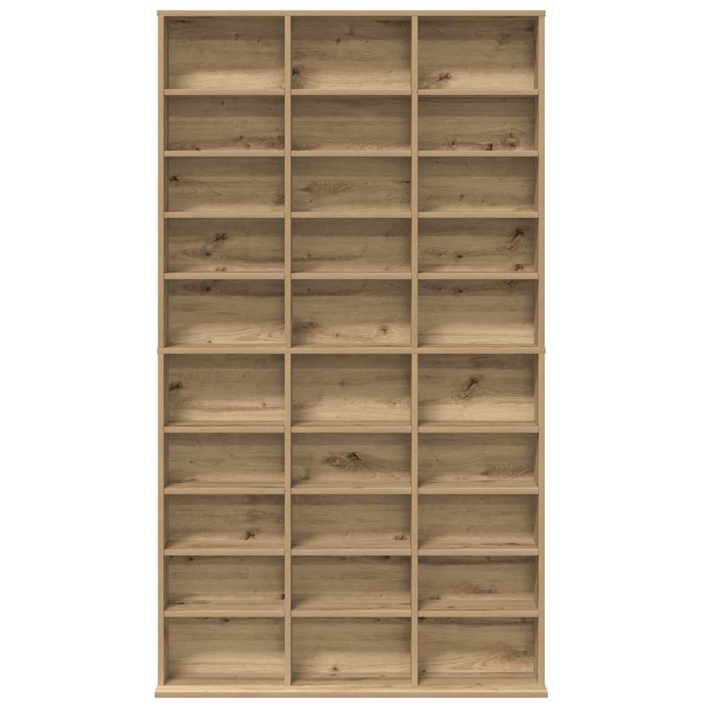 Mobile per CD Rovere artigianale 101 x 23 x 177,5 cm