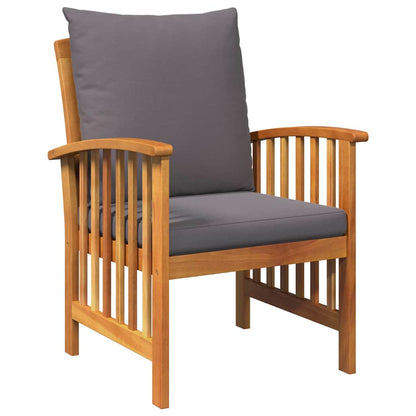 Set Divano da Giardino 3 pcs Marrone legno massello di acacia - homemem39