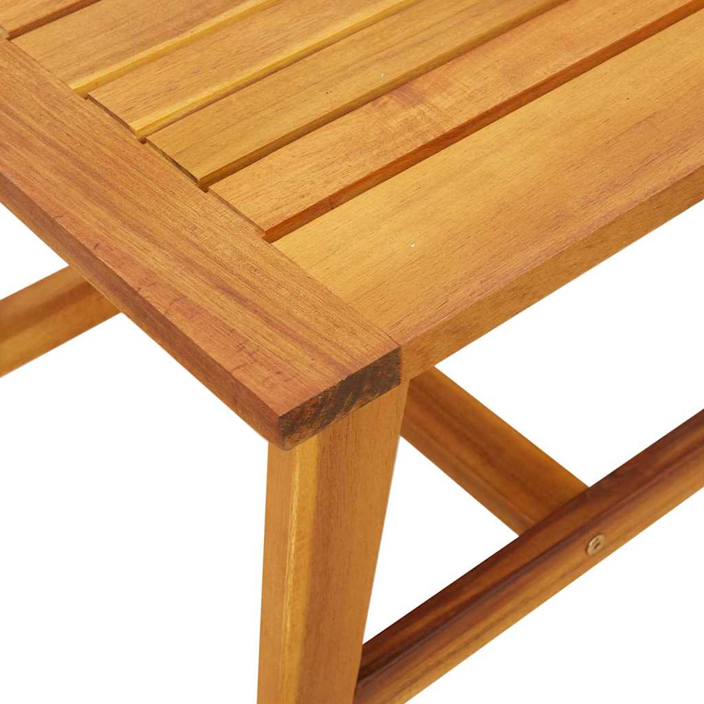 Tavolo laterale Marrone Legno massello di acacia - homemem39