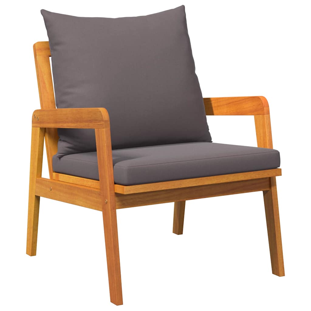 Set bistrot Marrone 45 x 45 x 38cm Legno massello di acacia