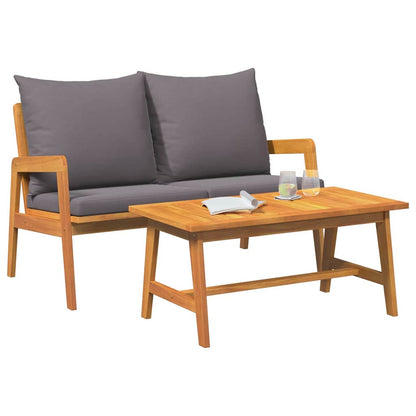 Set bistrot 2 pcs Olio Naturale Legno di Acacia Massello