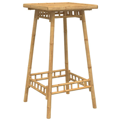 Set Bar da Esterno 3 pz Pieghevole in Bambù | homemem39