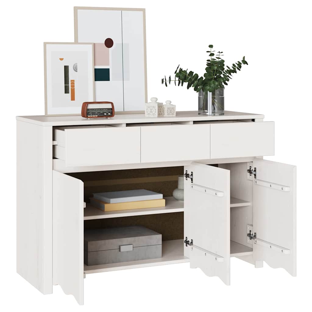 Credenza Drammen Bianco 114 x 43 x 75.5 cm - homemem39