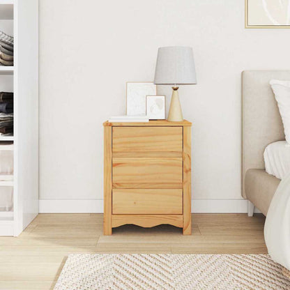 Armadio da Notte con cassetto Drammen Rovere 45 x 35 x 56 cm