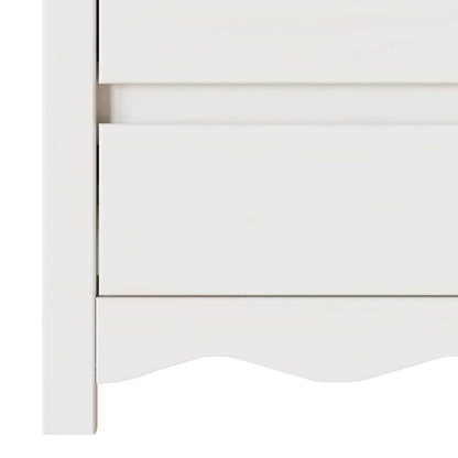 Armadio da Notte con cassetto Drammen Bianco 45 x 35 x 56 cm
