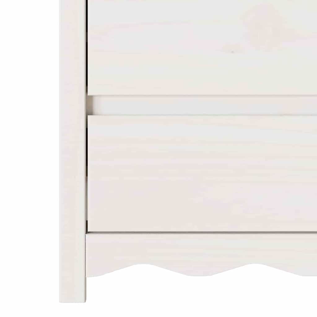 Cassettiera con cassetto Drammen Bianco 76.5 x 40 x 91 cm