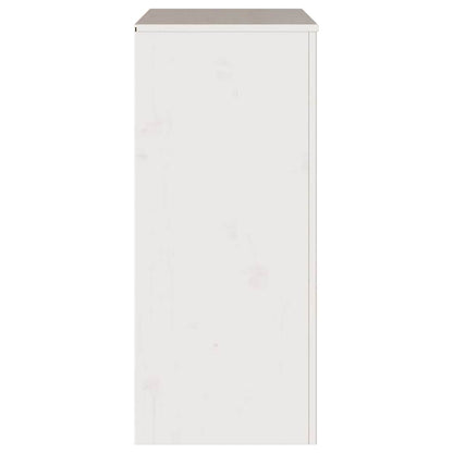 Cassettiera con cassetto Drammen Bianco 76.5 x 40 x 91 cm