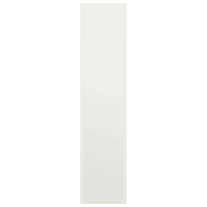 Rastrelliera per Legna da Ardere Bianca 50x23x100 cm - homemem39