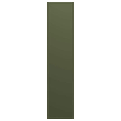 Rastrelliera per Legna da Ardere Verde Oliva 50x23x100 cm - homemem39