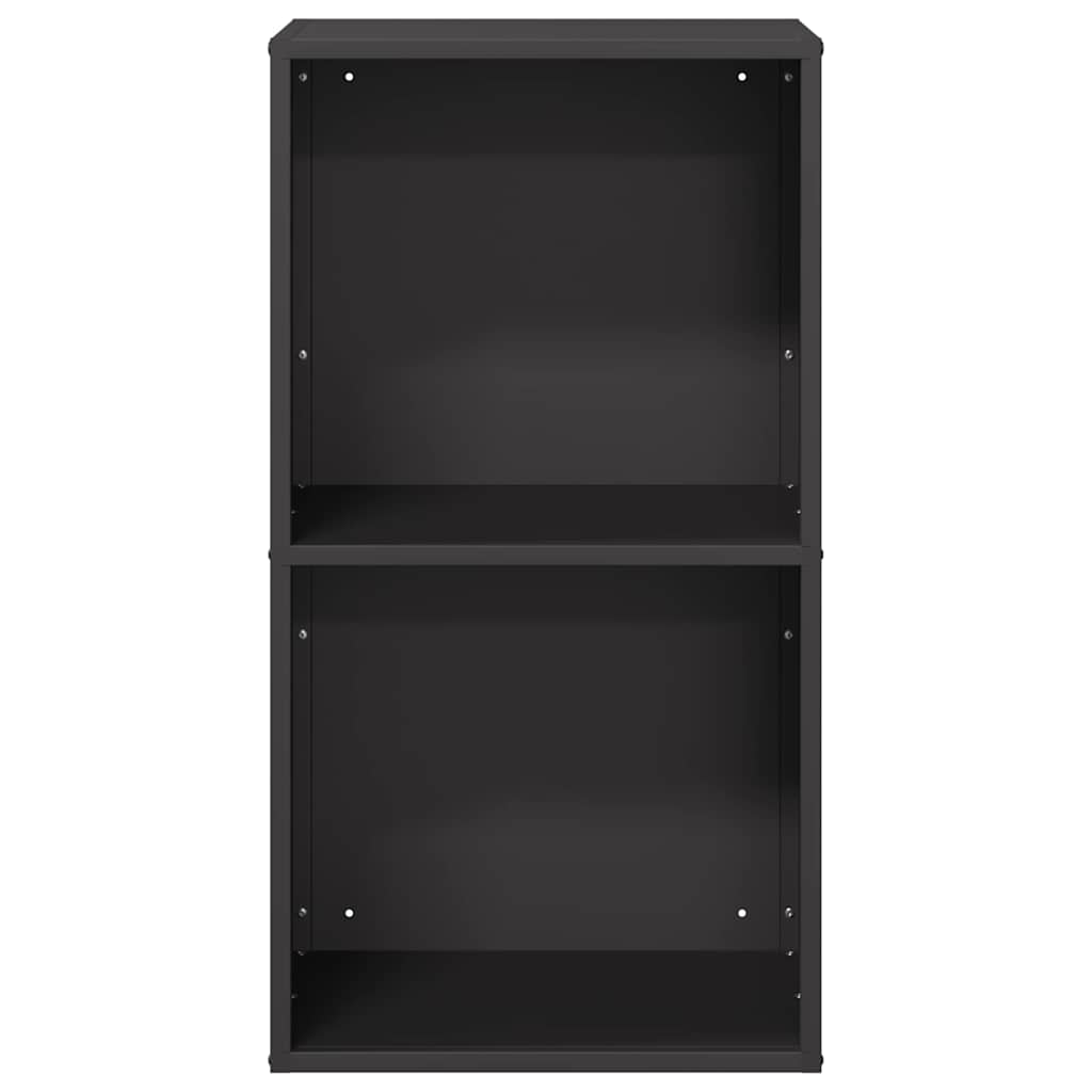 Rastrelliera per Legna da Ardere Nera 40x30x75 cm - homemem39