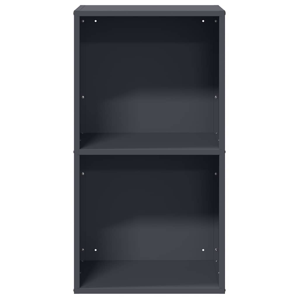 Rastrelliera per Legna da Ardere Antracite 40x30x75 cm - homemem39