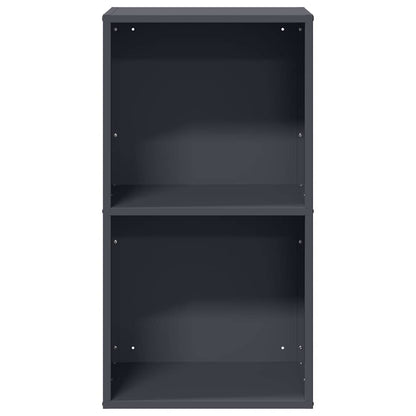 Rastrelliera per Legna da Ardere Antracite 40x30x75 cm - homemem39