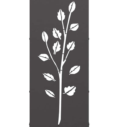 Rastrelliera per Legna da Ardere Nera 40x30x80 cm - homemem39