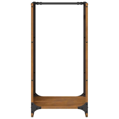 Rastrelliera per Legna da Ardere 40x30x80 cm in Acciaio Corten - homemem39