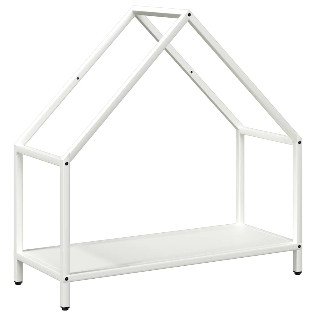 Rastrelliera per Legna da Ardere Bianca 60x25x60 cm - homemem39