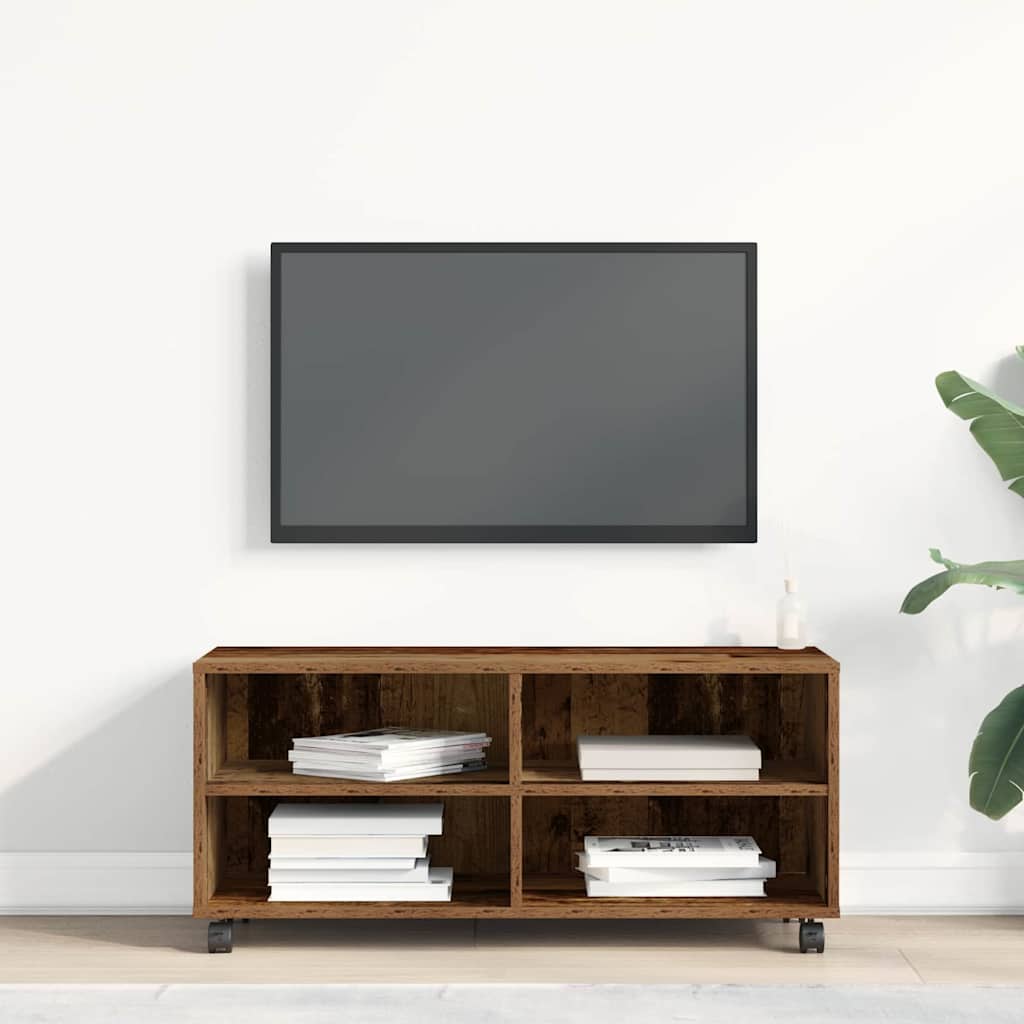 Mobile TV Marrone 90 x 35 x 35 cm Legno multistrato