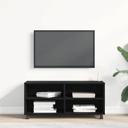 Mobile TV Nero 90 x 35 x 40.5 cm Legno multistrato | homemem39