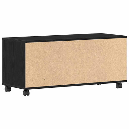 Mobile TV Nero 90 x 35 x 40.5 cm Legno multistrato | homemem39