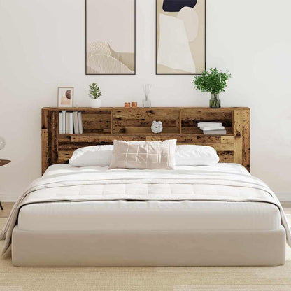 Testata del letto Legno vecchio 220 x 18,5 x 102,5 cm