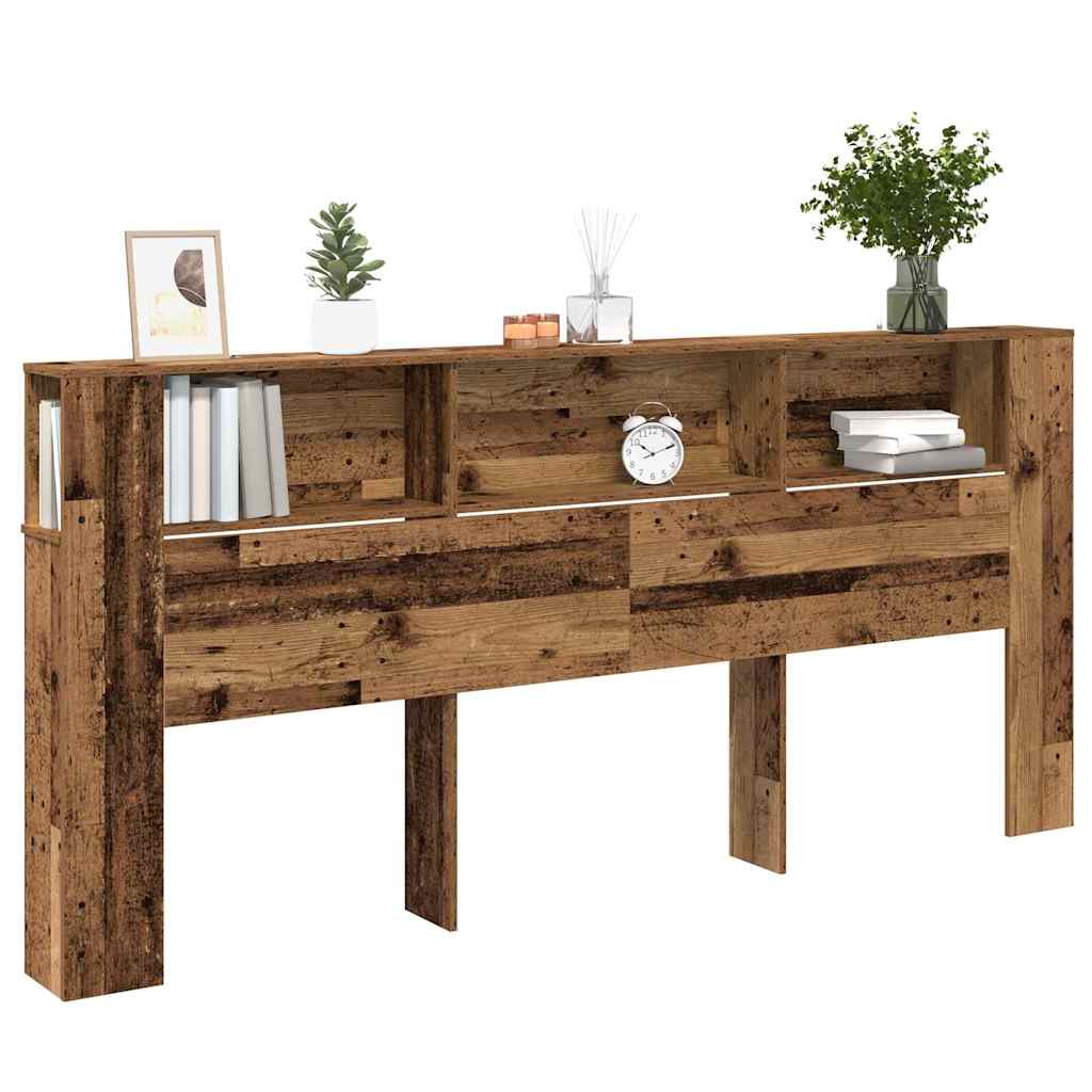 Testata del letto Legno vecchio 220 x 18,5 x 102,5 cm