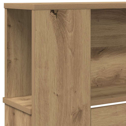 Testata del letto Rovere artigianale 220 x 18,5 x 102,5 cm