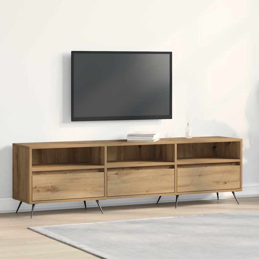 Mobile TV rovere artigianale 150 x 30 x 44.5 cm