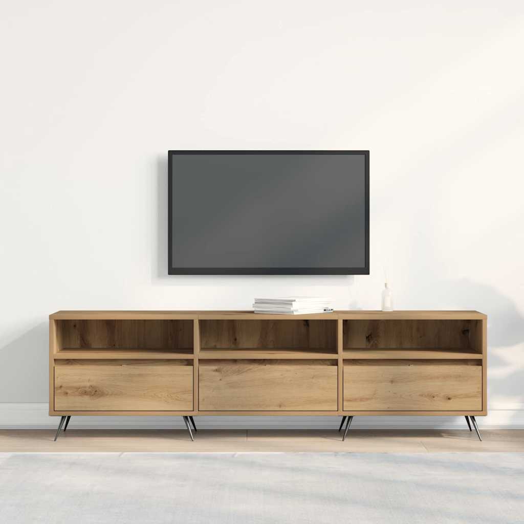Mobile TV rovere artigianale 150 x 30 x 44.5 cm