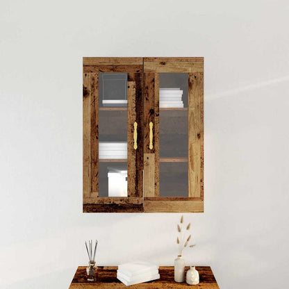 Mobile a muro Legno vecchio 69.5 x 34 x 90 cm Legno multistrato