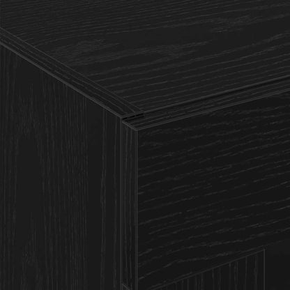 Mobile a muro Rovere nero 69.5 x 34 x 90 cm Legno multistrato