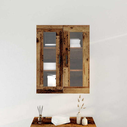 Mobile a muro Legno vecchio 69.5 x 34 x 90 cm Legno multistrato