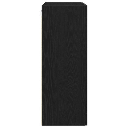 Mobile a muro Rovere nero 69.5 x 34 x 90 cm Legno multistrato