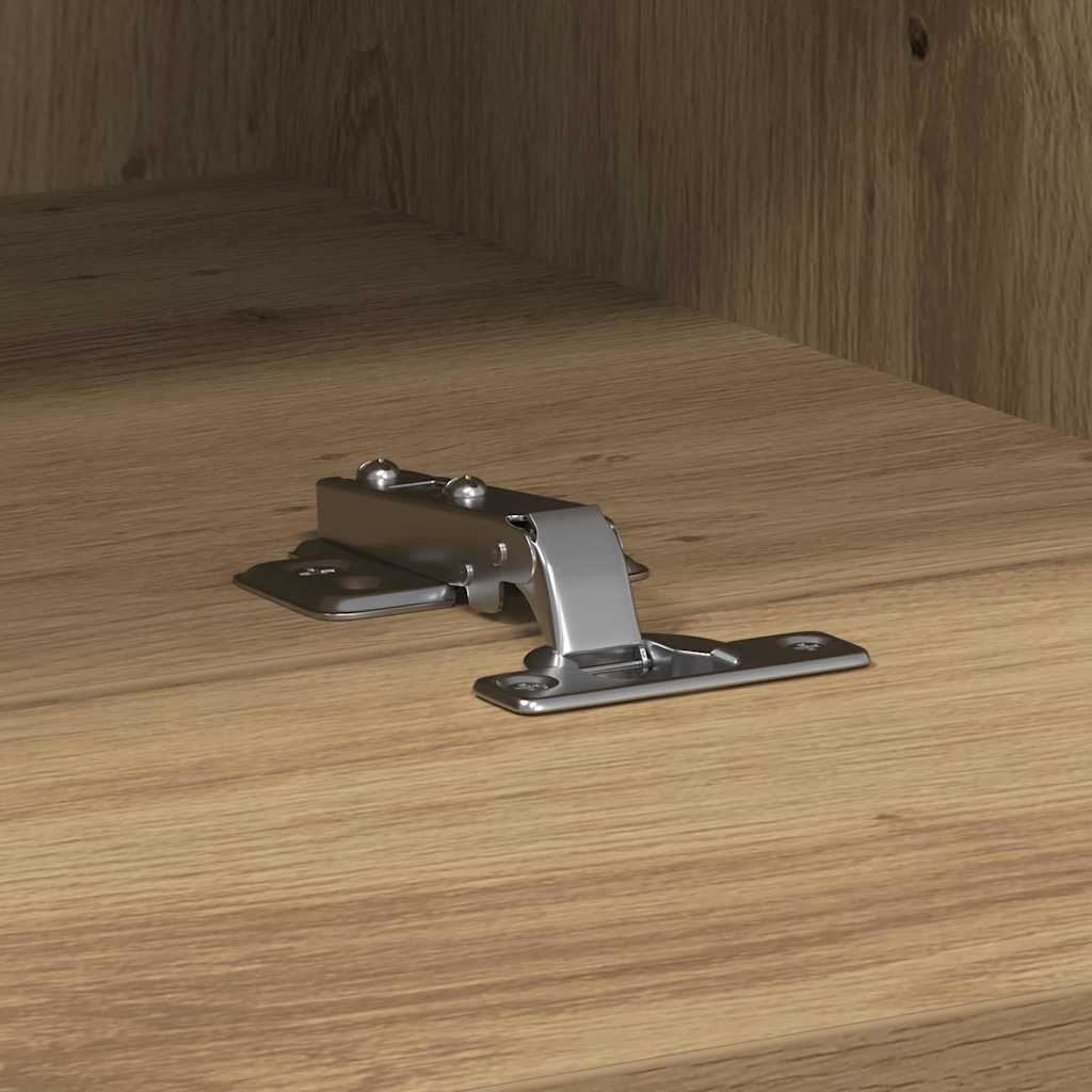 Mobile TV da parete rovere artigianale 100 x 30 x 30 cm