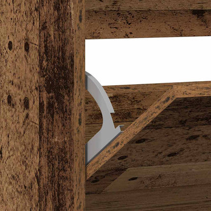 Armadio per Scarpe con porta Legno vecchio 80 x 21 x 87.5 cm