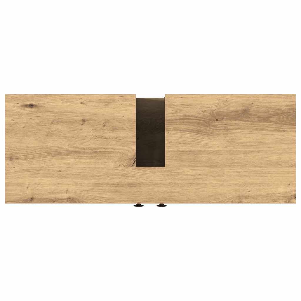 Armadio per Lavabo da Bagno rovere artigianale 80 x 30 x 60 cm | homemem39
