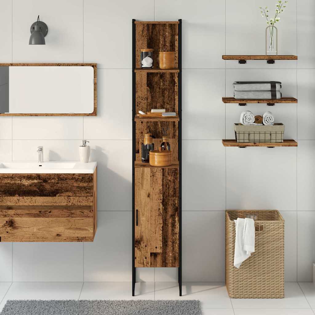 Mobile da Bagno Legno vecchio 33 x 33 x 185,5 cm | homemem39