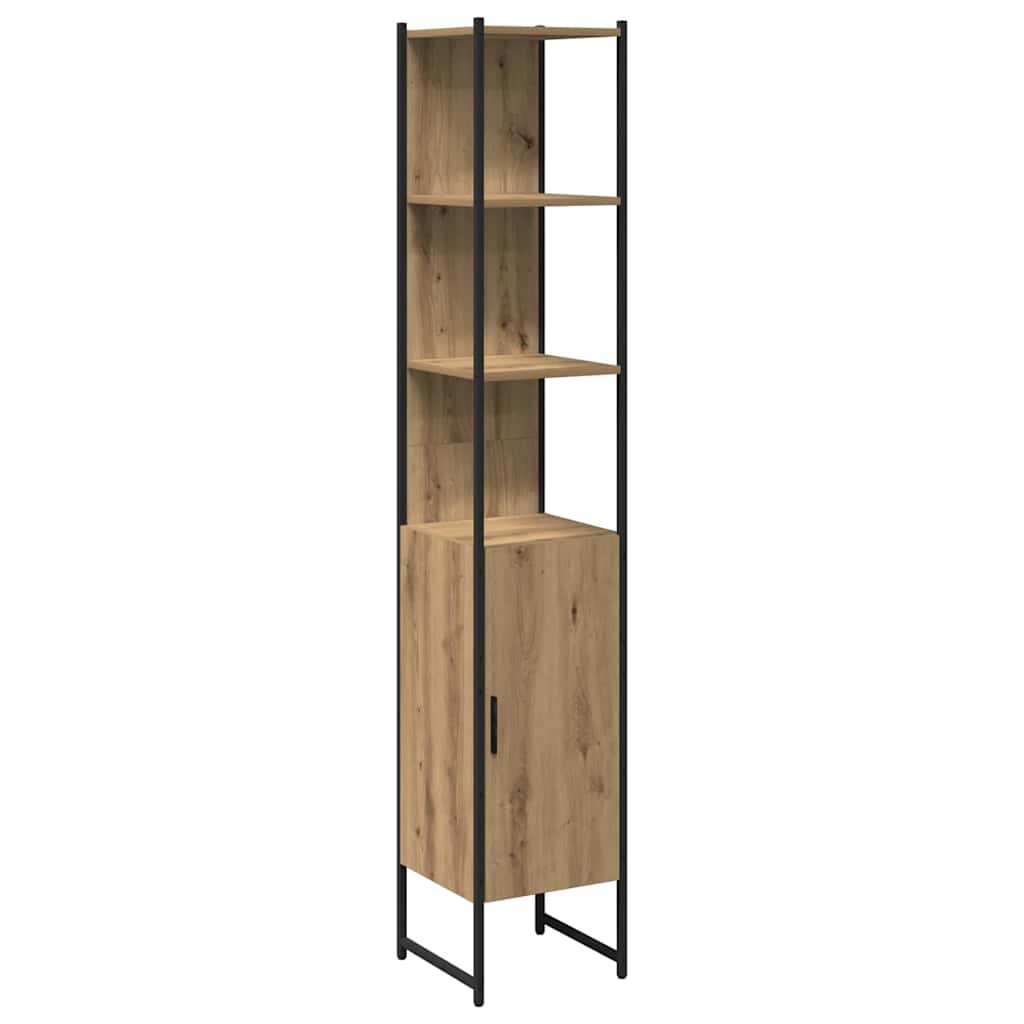 Mobile da Bagno rovere artigianale 33 x 33 x 185,5 cm | homemem39