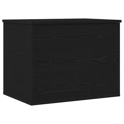 Scatola di Stoccaggio Rovere nero 60 x 42 x 46 cm