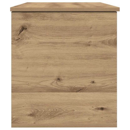 Scatola di Stoccaggio rovere artigianale 100 x 42 x 46 cm