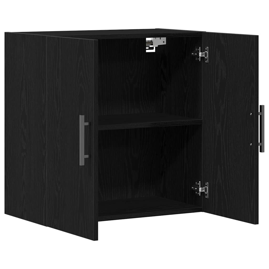 Armadietto a muro Rovere Nero 60 x 31,5 x 60 cm | homemem39