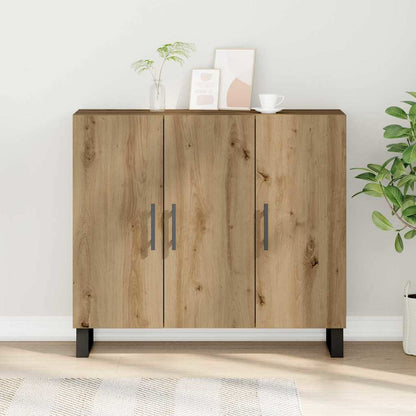 Credenza rovere artigianale 90 x 34 x 80 cm Legno multistrato